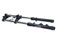 Front fork Tomos Revival / Streetmate new model aluminium EBR black