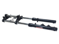 Gabel Tomos Revival / Streetmate Neues Modell Aluminium EBR Schwarz
