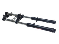 Voorvork Tomos A3 / A35 / verschillende modellen nieuw model aluminium EBR zwart