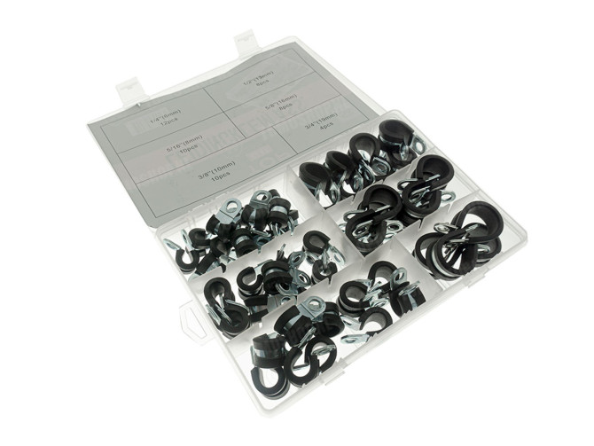 Hose clamp assortment 52-piece main