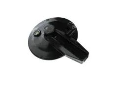 Brake torque plate Tomos A3 rear wheel black 