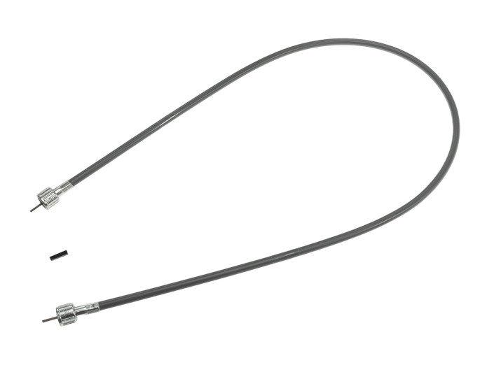 Tachowelle 75cm VDO M10 / M10 Grau VDO / Huret A-Qualität NTS (Standard Tomos A3 / A35)