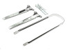 Front fender Tomos 2L / 3L mounting set chrome complete  thumb extra