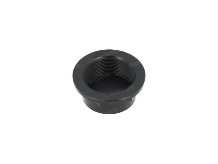 Headset tube nut 26mm Tomos A3 / A35 CLAW aluminium black with logo