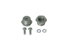 Voorvork Tomos 2L / 3L / 4L kroonmoer set M22x1 Voorvork Tomos 2L / 3L / 4L kroonmoer set M22x1