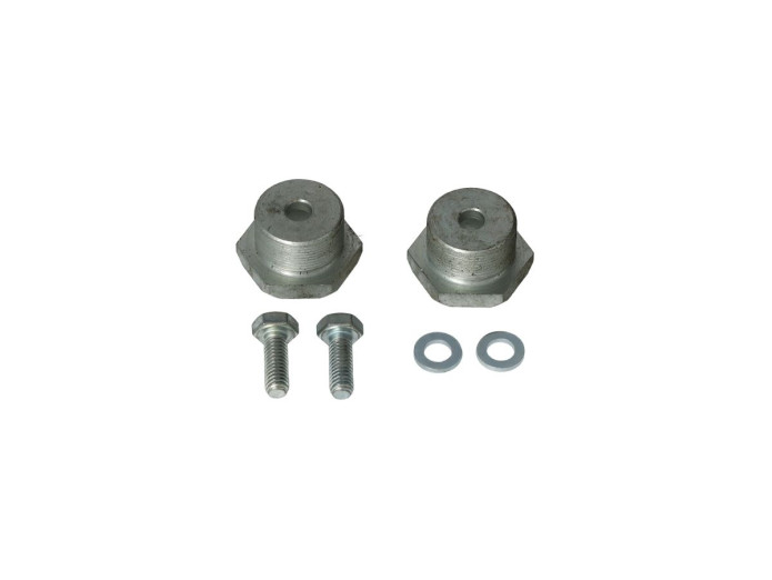 Voorvork Tomos 2L / 3L / 4L kroonmoer set M22x1