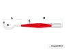 Exhaust Tomos A3 / A35 28mm Laser Resonance black