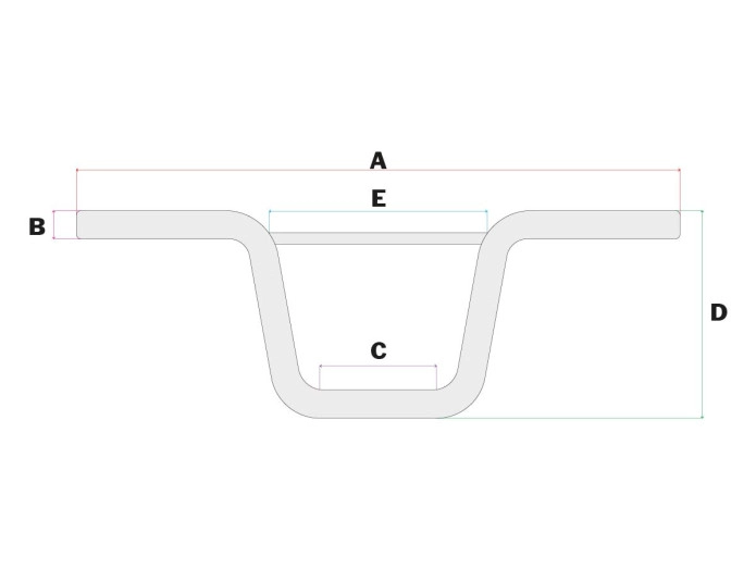 Handle bar universal DMP cross / race carbon