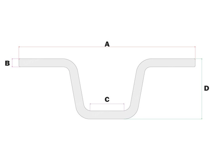 Lenker Universal Easy Rider Chrome