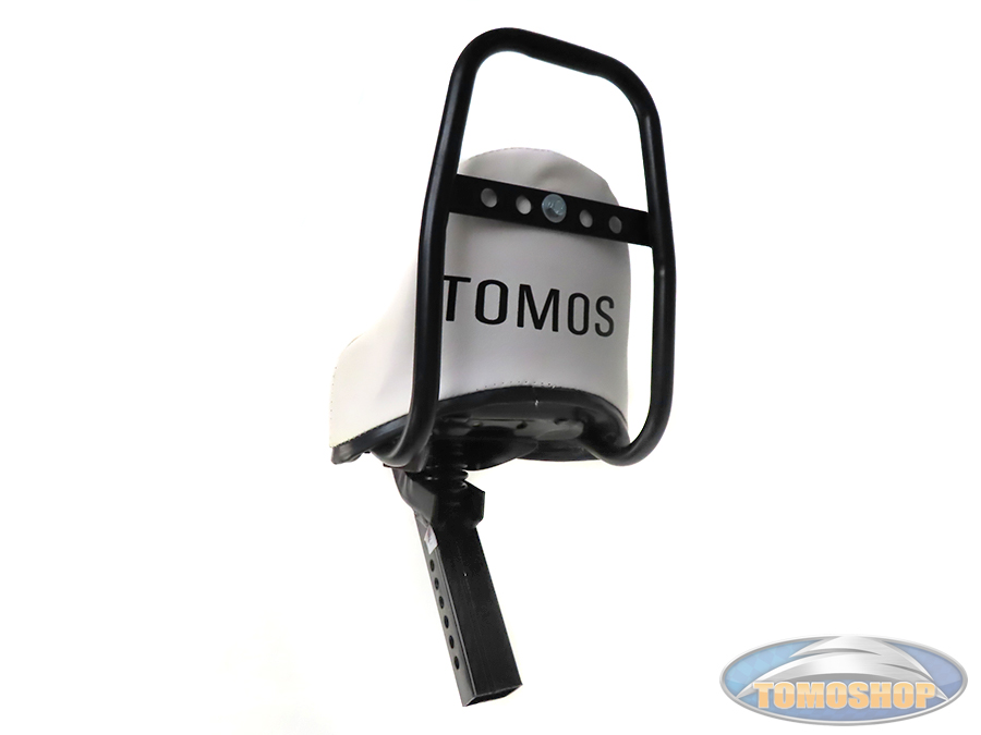 Tomos A3 / A35 chopper zadel wit met tekst