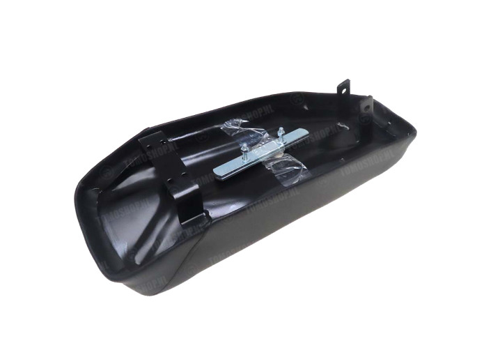 Saddle buddyseat Tomos A3 / A35 long stock black 