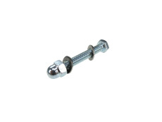Saddle Tomos A3 / A35 mounting set with buddyseat and reinforcement bar