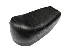 Saddle buddyseat Tomos with round seat post short black
