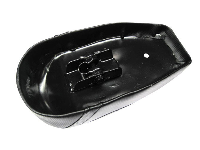 Zadel buddyseat Tomos met ronde zadelpen kort zwart product