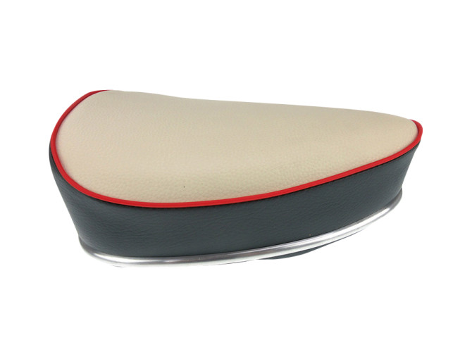 Saddle Tomos with round seat post oldtimer model cream / grey product