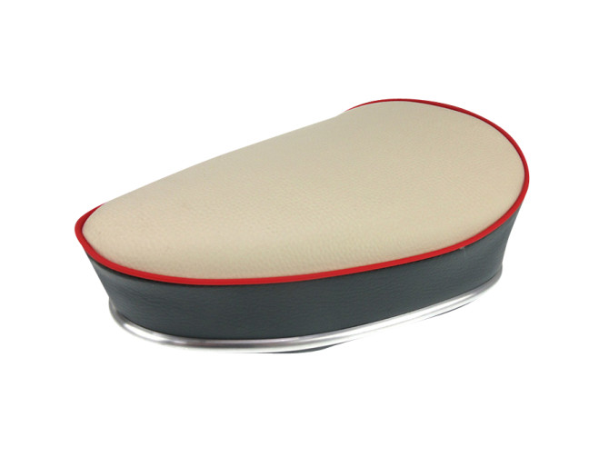 Sattel Tomos mit Runde Sattelrohr Oldtimer Modell Elfenbein / Grau product
