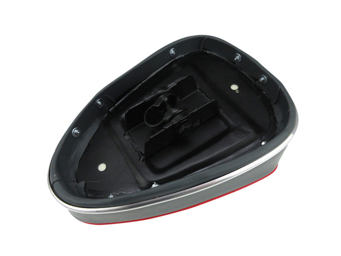 Sattel Tomos mit Runde Sattelrohr Oldtimer Modell Elfenbein / Grau product