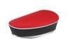 Zadel Tomos met ronde zadelpen oldtimer model zwart / rood thumb extra