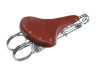 Zadel Tomos met ronde zadelpen Tabor Heavy Duty cognac thumb extra