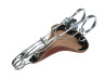 Saddle Tomos wiith round seat post Tabor heavy duty cognac Saddle Tomos wiith round seat post Tabor heavy duty cognac