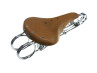 Saddle Tomos with round seat post Tabor heavy duty naturel Saddle Tomos with round seat post Tabor heavy duty naturel
