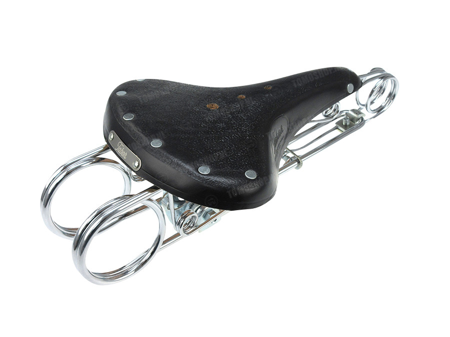 Sattel Tabor Heavy Duty Schwarz (Runde Sattelrohr)