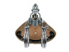 Zadel Tomos met ronde zadelpen Tabor Heavy Duty zwart thumb extra