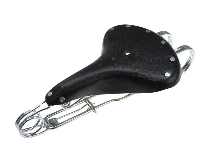 Zadel Tomos met ronde zadelpen Tabor Heavy Duty zwart product