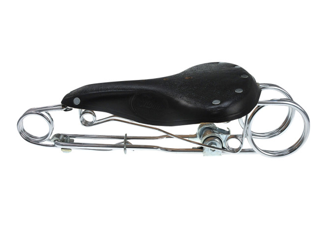 Zadel Tomos met ronde zadelpen Tabor Heavy Duty zwart product