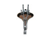 Zadel Tomos met ronde zadelpen Tabor Heavy Duty zwart thumb extra