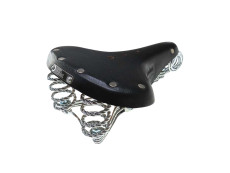 Saddle Tomos with round seat post Tabor Classic 240 black