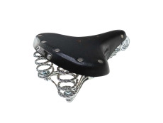 Saddle Tomos with round seat post Tabor Classic 240 black
