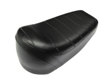 Saddle buddyseat Tomos with round seat post short black