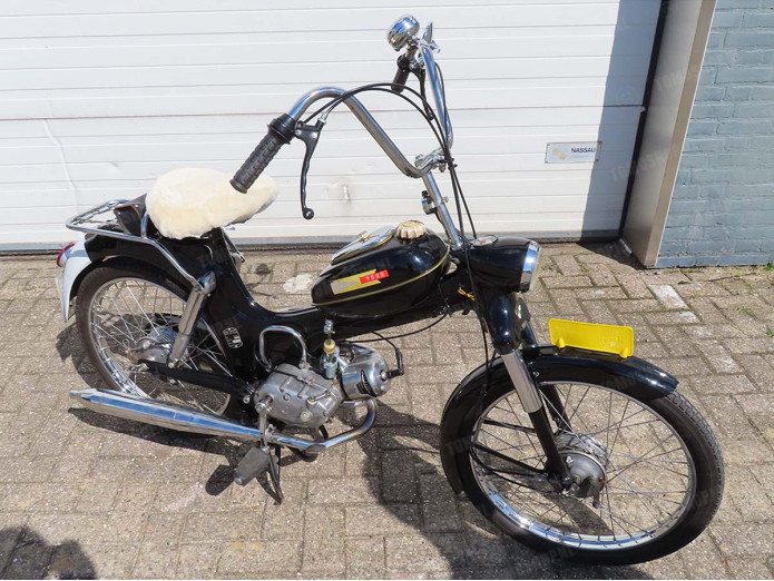 Satteldecke Schafsfell Tomos A3 A35 2L 3L Bategu Beige