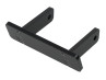 Saddle buddyseat Tomos A3 / A35 long mounting bracket to frame gloss black