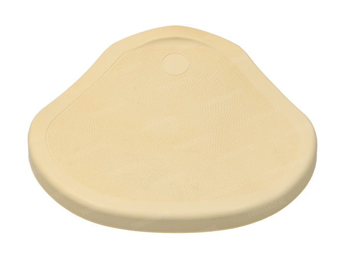 Oldtimer zweefzadel zadeldek Bategu creme Tomos 2L / 3L / 4L