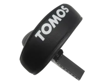 Zadel Tomos A3 / A35 zwart met logo 