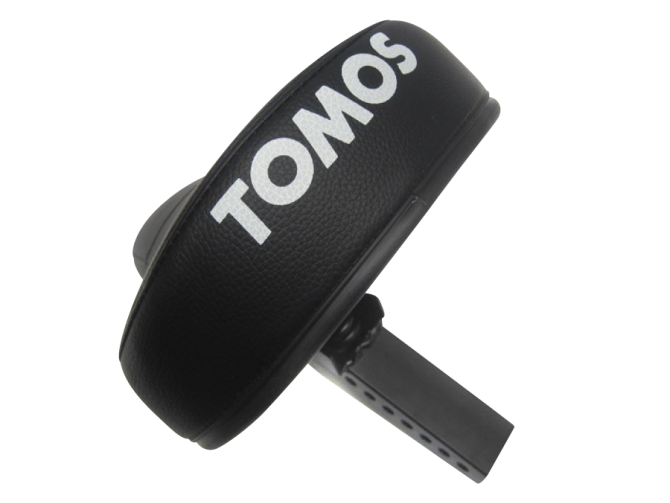 Zadel Tomos A3 / A35 zwart met logo  product