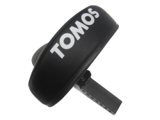 Sattel Tomos A3 / A35 Schwarz mit Logo 