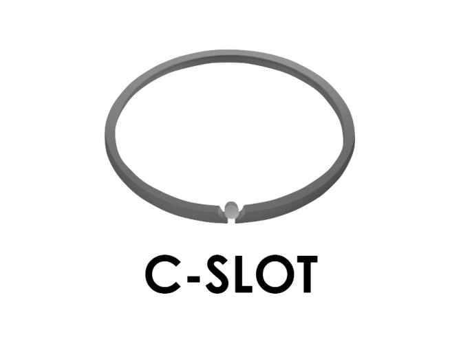 Piston ring 40mm 60cc Tomos 2L / 3L (2x 2mm C) set  product