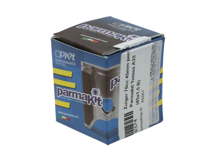 Piston 70cc 45mm Tomos A35 Parmakit pin 12 (45x1.5 B) 