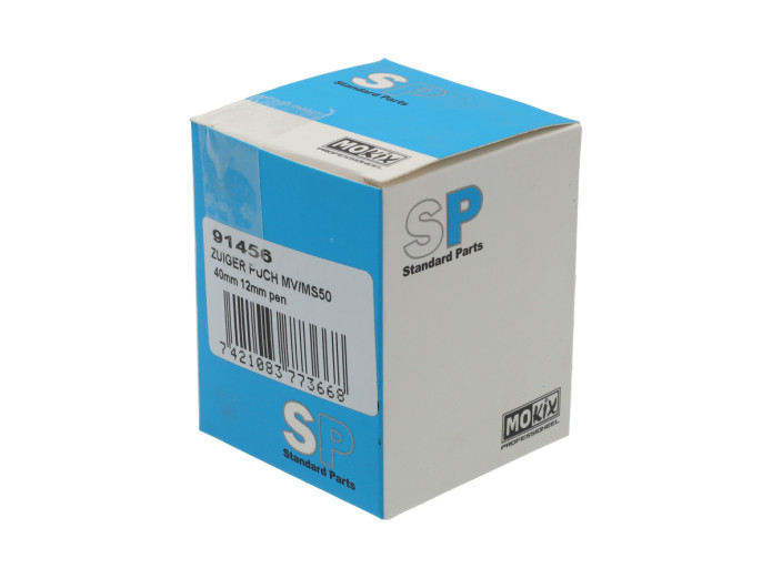 Piston 60cc 40mm Tomos 2L / 3L pin 12 (2x 2mm C)