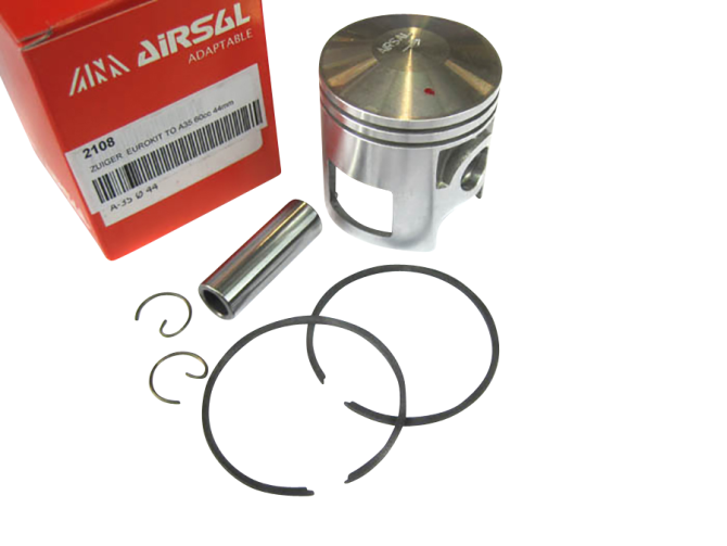 Piston 65cc 44mm pin 12 Tomos A35 Airsal (44x1.5 B) product