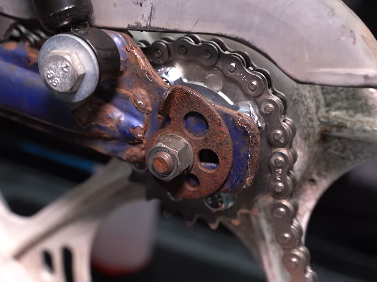 Tomos kettingspanner