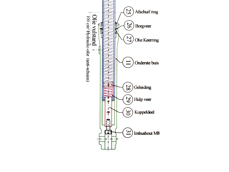 Schematische tekening EBR