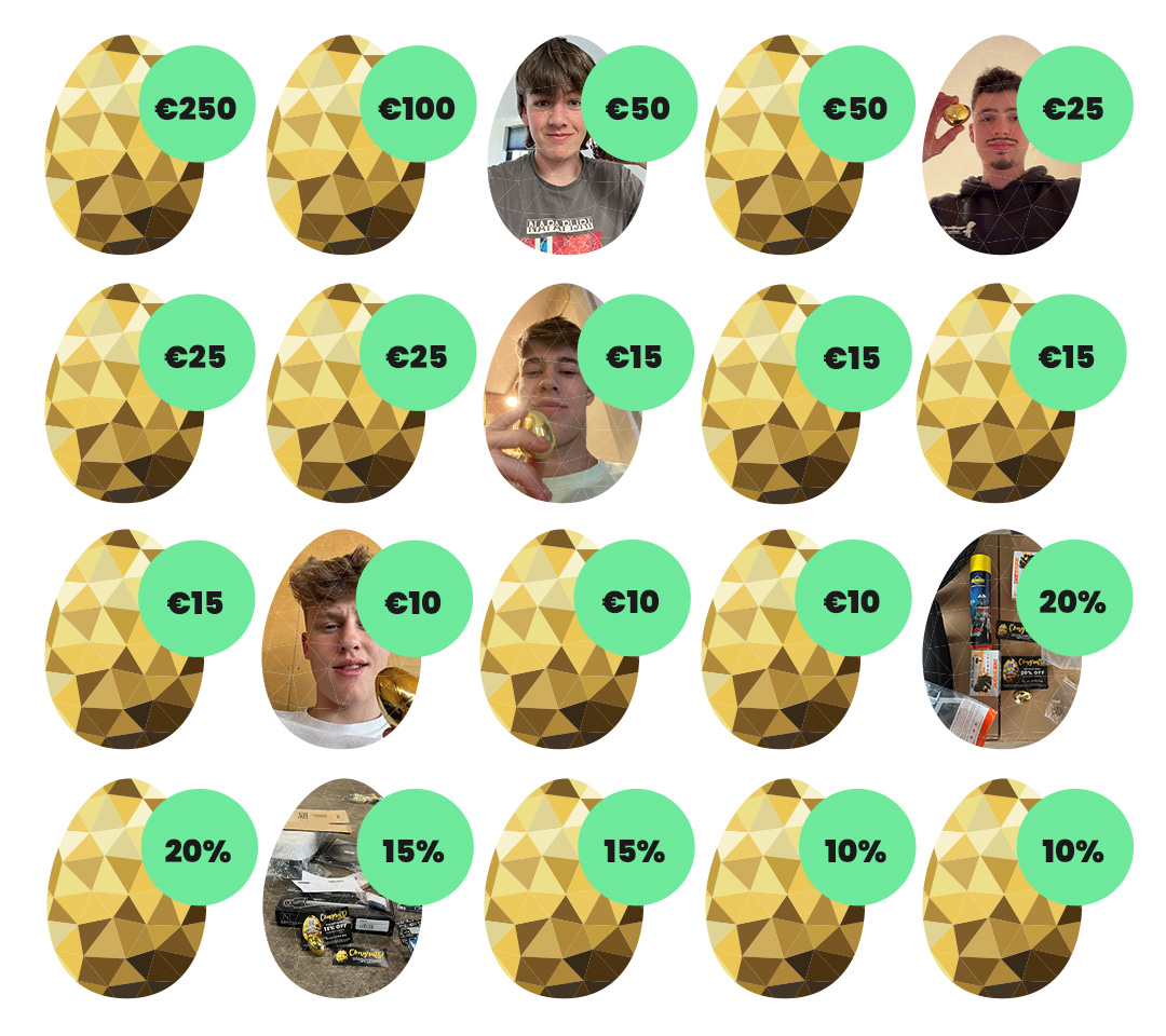 Find the golden egg 